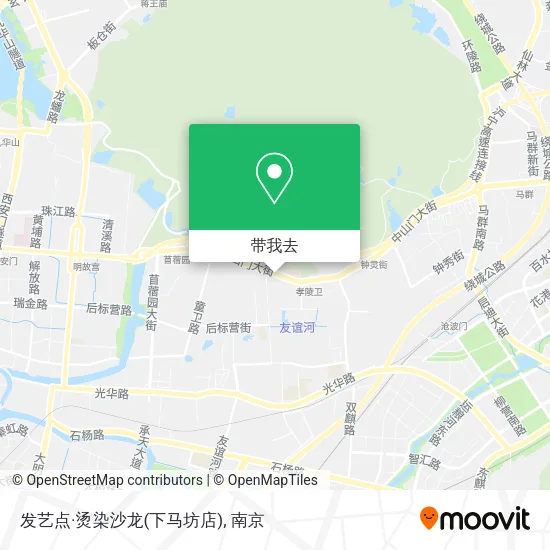 发艺点·烫染沙龙(下马坊店)地图