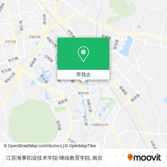 江苏海事职业技术学院-继续教育学院地图