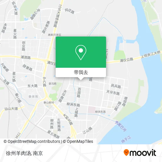 徐州羊肉汤地图