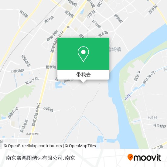 南京鑫鸿图储运有限公司地图