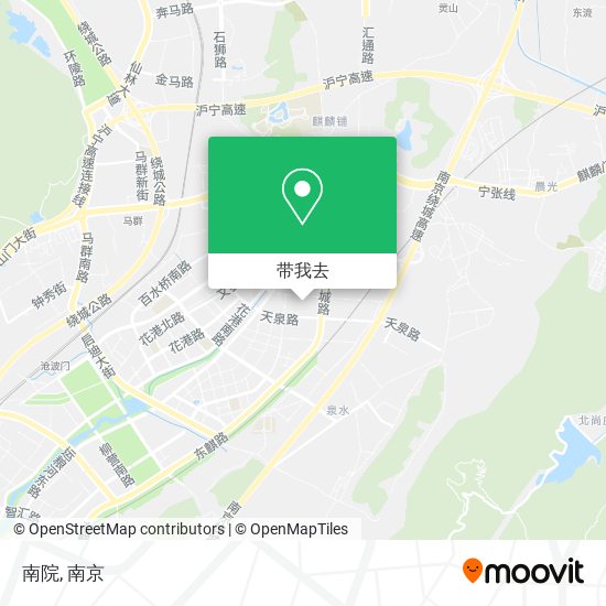 南院地图