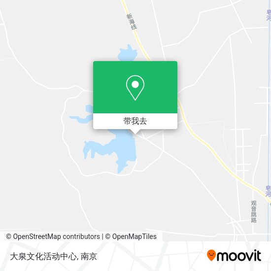 大泉文化活动中心地图