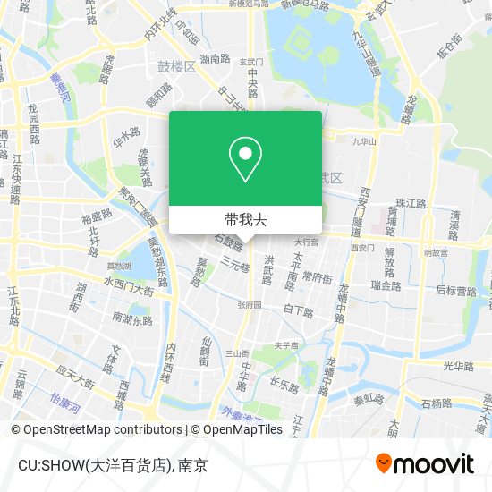 CU:SHOW(大洋百货店)地图