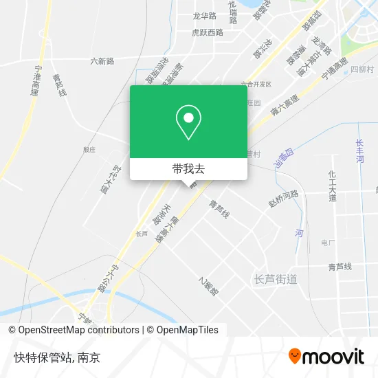 快特保管站地图