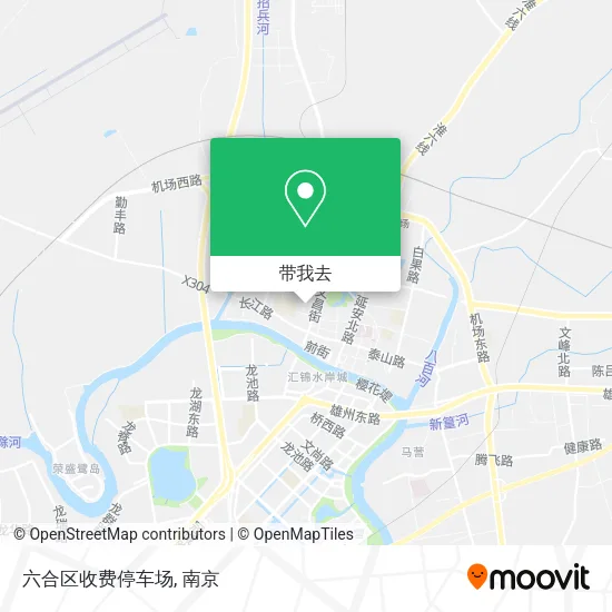 六合区收费停车场地图