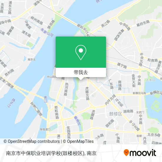 南京市中保职业培训学校(鼓楼校区)地图