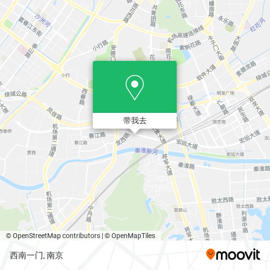 西南一门地图