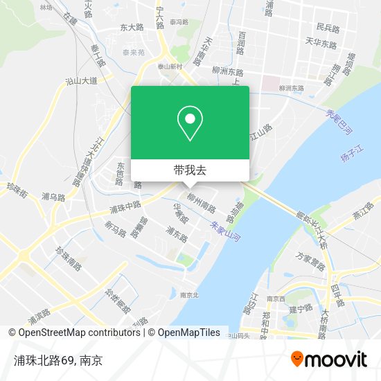 浦珠北路69地图