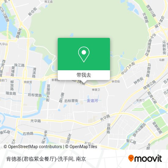 肯德基(君临紫金餐厅)-洗手间地图