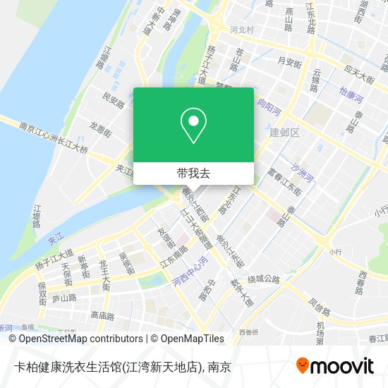 卡柏健康洗衣生活馆(江湾新天地店)地图