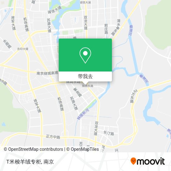 T米梭羊绒专柜地图
