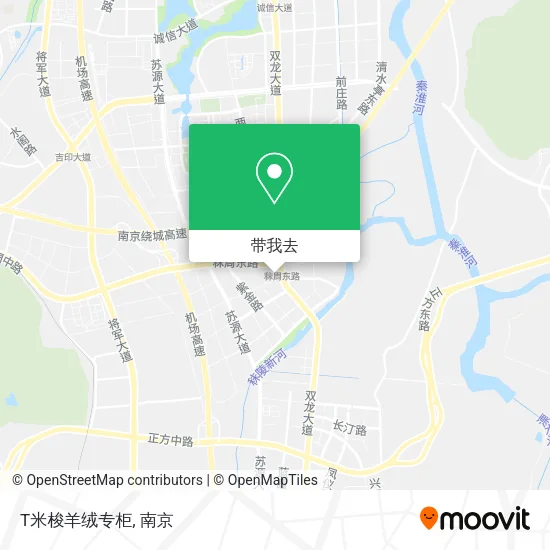 T米梭羊绒专柜地图