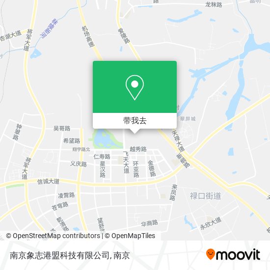 南京象志港盟科技有限公司地图