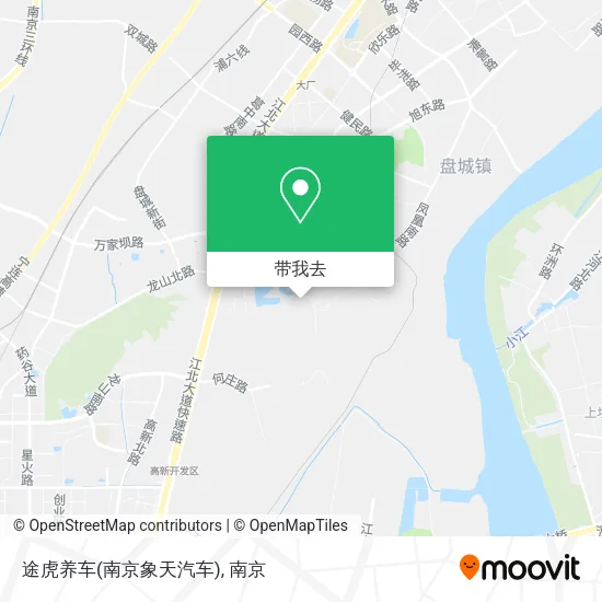 途虎养车(南京象天汽车)地图