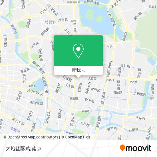 大炮盐酥鸡地图
