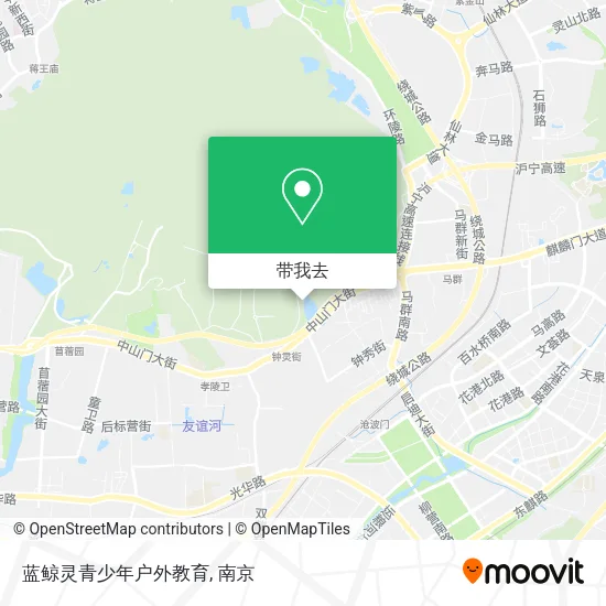 蓝鲸灵青少年户外教育地图