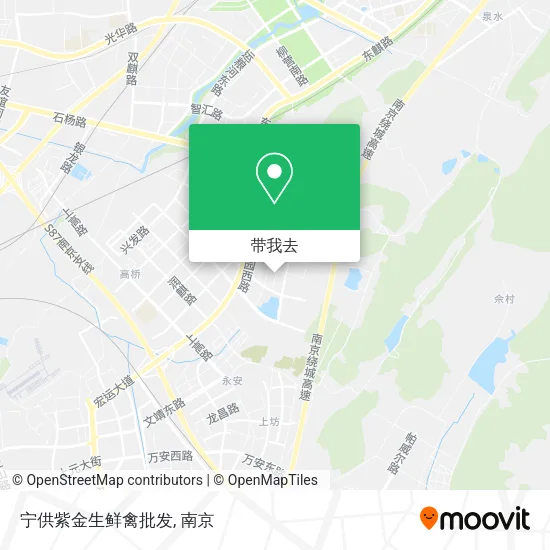 宁供紫金生鲜禽批发地图