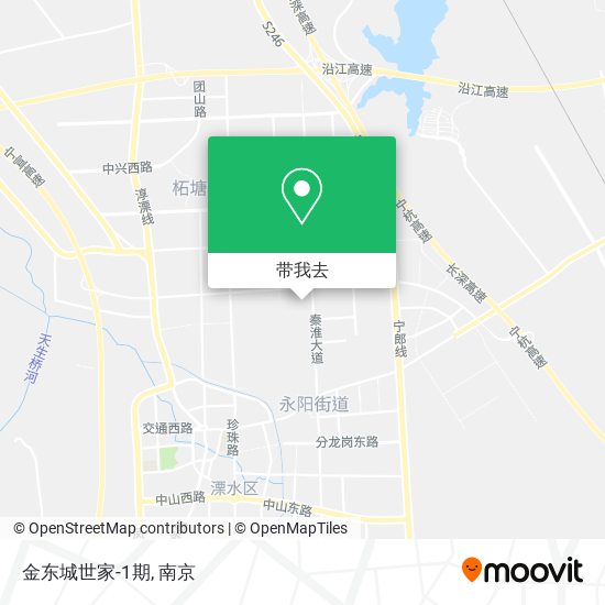 金东城世家-1期地图