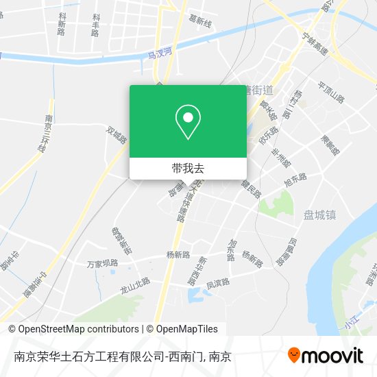 南京荣华土石方工程有限公司-西南门地图