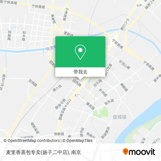 麦笼香蒸包专卖(扬子二中店)地图