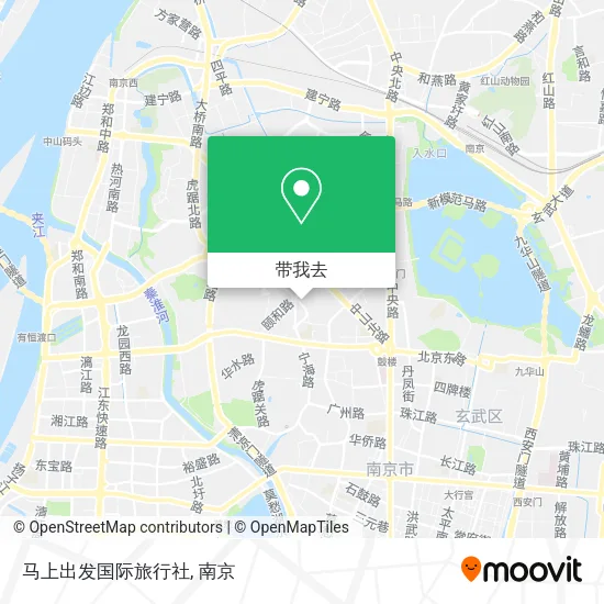 马上出发国际旅行社地图