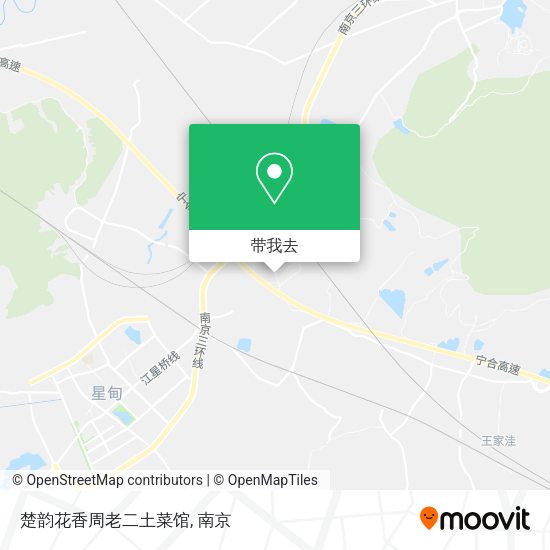 楚韵花香周老二土菜馆地图
