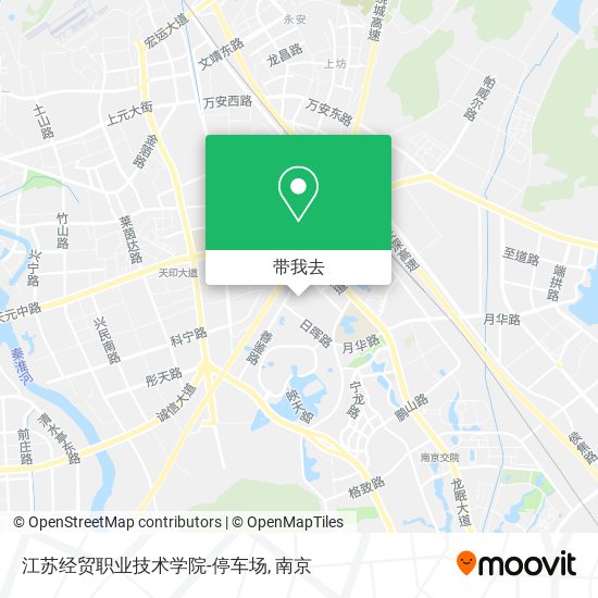 江苏经贸职业技术学院-停车场地图