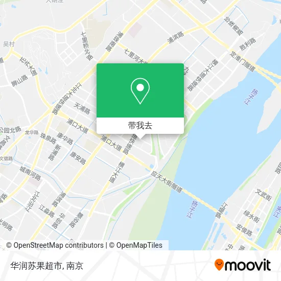 华润苏果超市地图