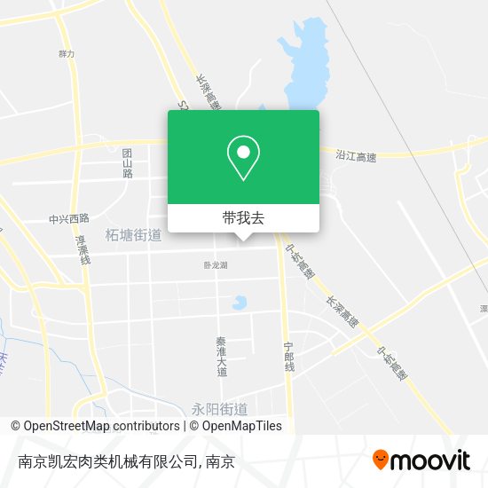 南京凯宏肉类机械有限公司地图