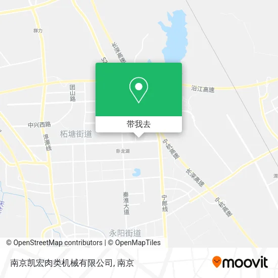南京凯宏肉类机械有限公司地图