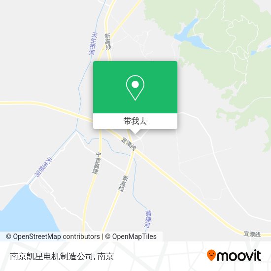 南京凯星电机制造公司地图