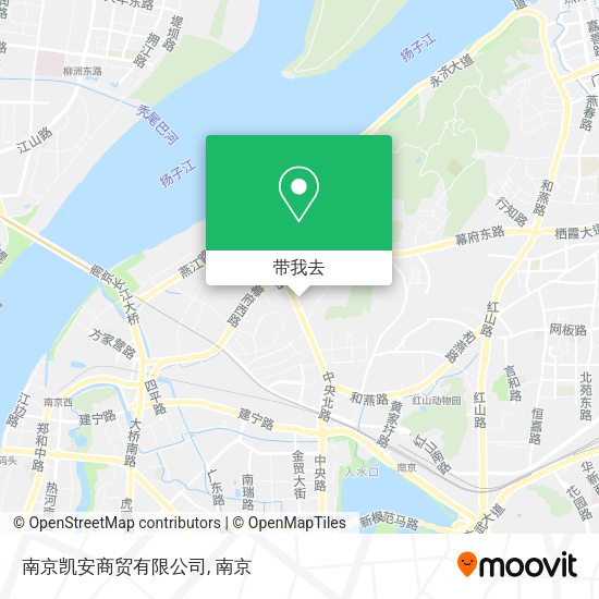 南京凯安商贸有限公司地图