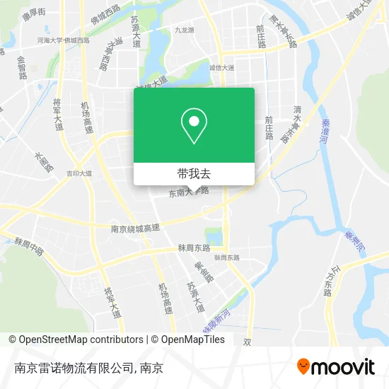 南京雷诺物流有限公司地图