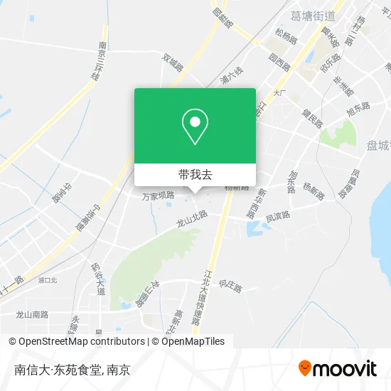 南信大·东苑食堂地图