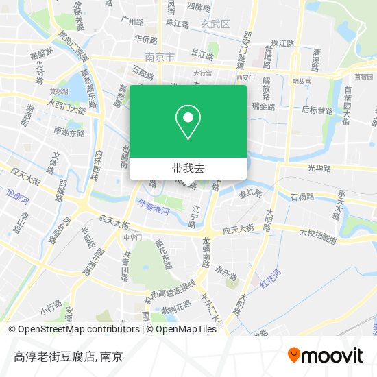 高淳老街豆腐店地图