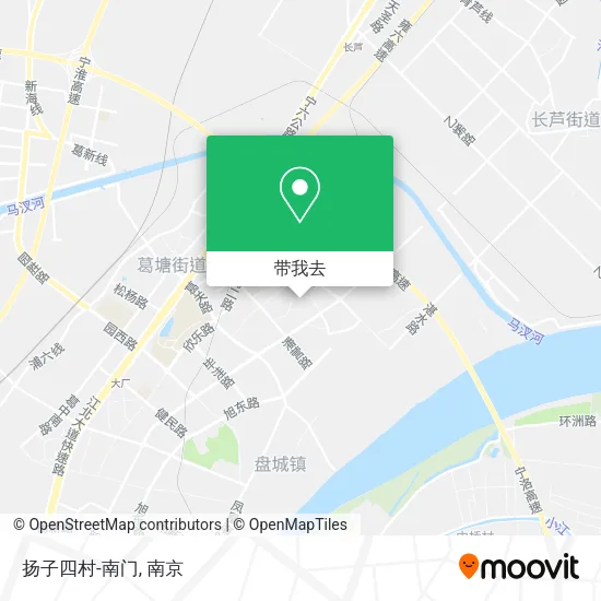 扬子四村-南门地图