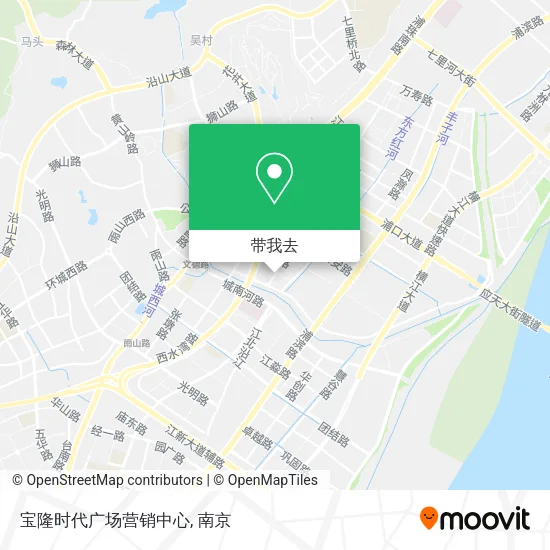 宝隆时代广场营销中心地图