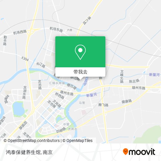 鸿泰保健养生馆地图