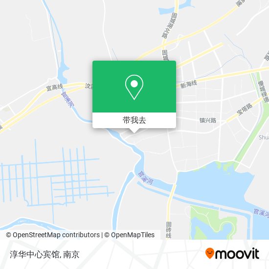 淳华中心宾馆地图