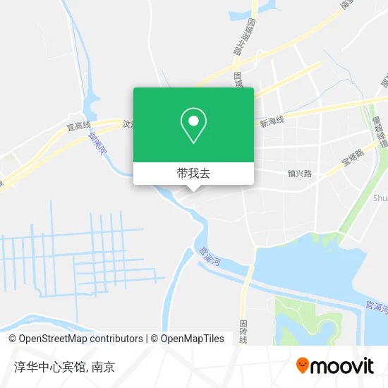 淳华中心宾馆地图