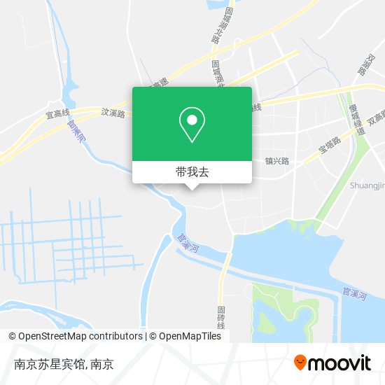 南京苏星宾馆地图