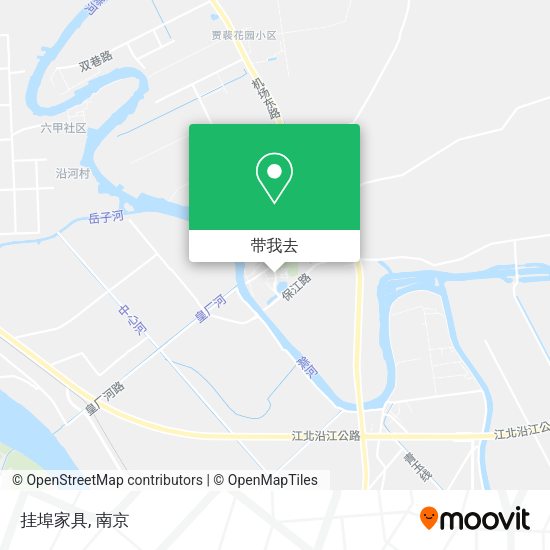 挂埠家具地图