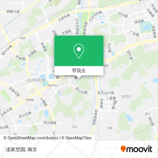 读家憩园地图