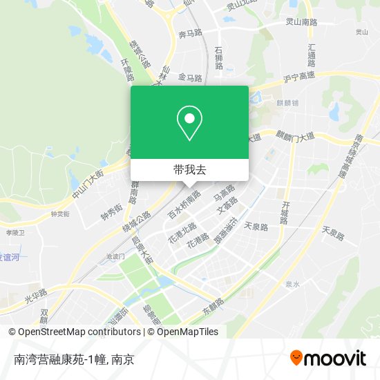 南湾营融康苑-1幢地图