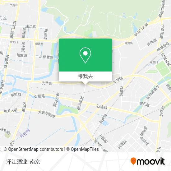 泽江酒业地图
