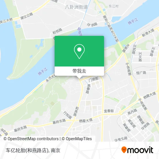 车亿轮胎(和燕路店)地图