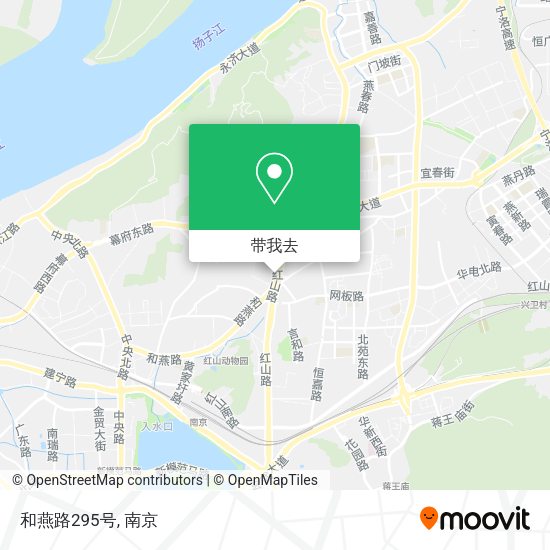 和燕路295号地图