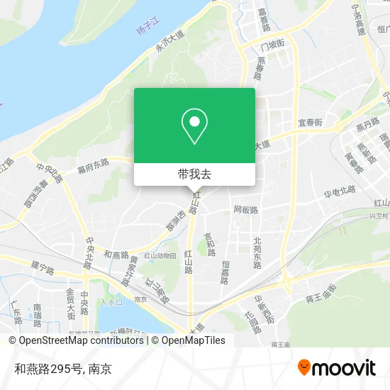 和燕路295号地图