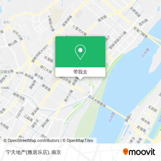 宁天地产(雅居乐店)地图