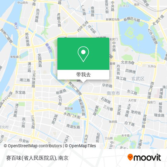 赛百味(省人民医院店)地图